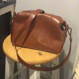 Madewell Brown Leather Crossbody Bag